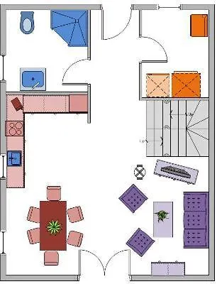 Doppelhaushaelfte Meerweh Holiday home Bohl